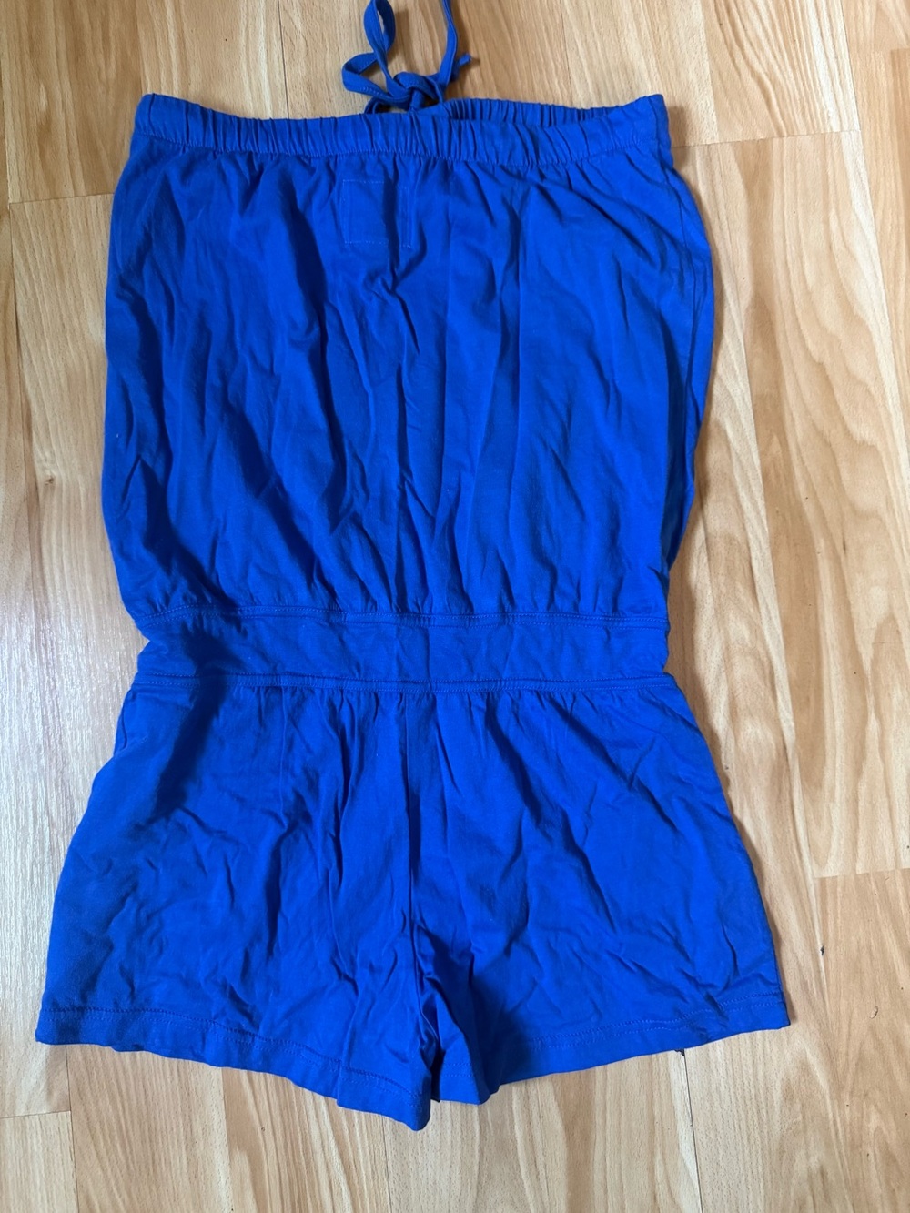 Forever 21 Royal Blue Halter Romper